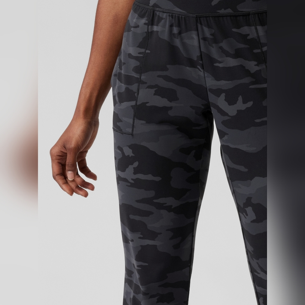 Athleta Salutation Camo Joggers, MP, Black, NWT - Picture 5 of 16